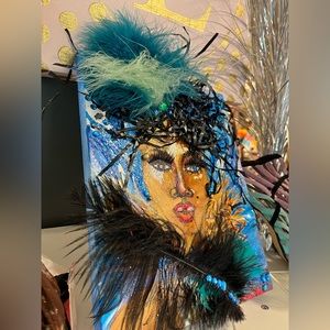 Original artwork by yours truly, Lisa Shannon come am by me one-of-a-kind piece